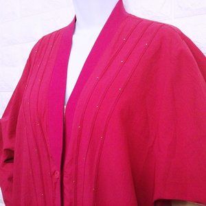 Vintage 80s G.W. Graff USA Cardigan Jacket Sz-L